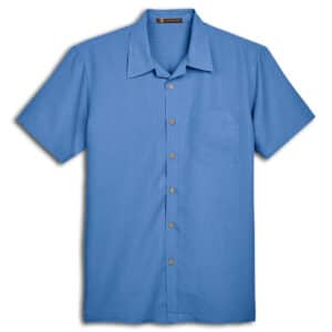 Harriton Barbados Textured Camp Shirt