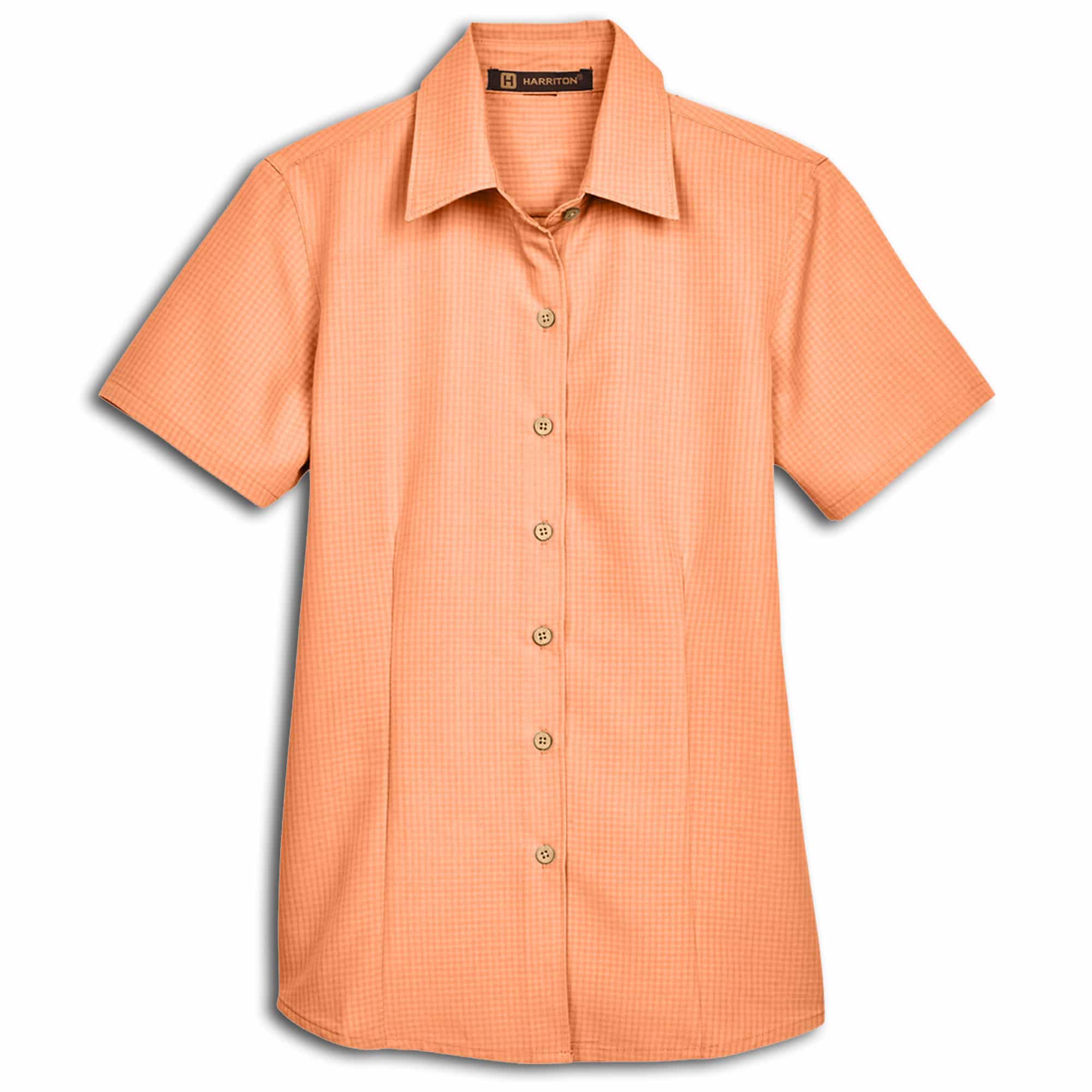 Harriton Barbados Textured Camp Shirt
