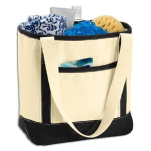 Medium Cotton Canvas Boat Tote