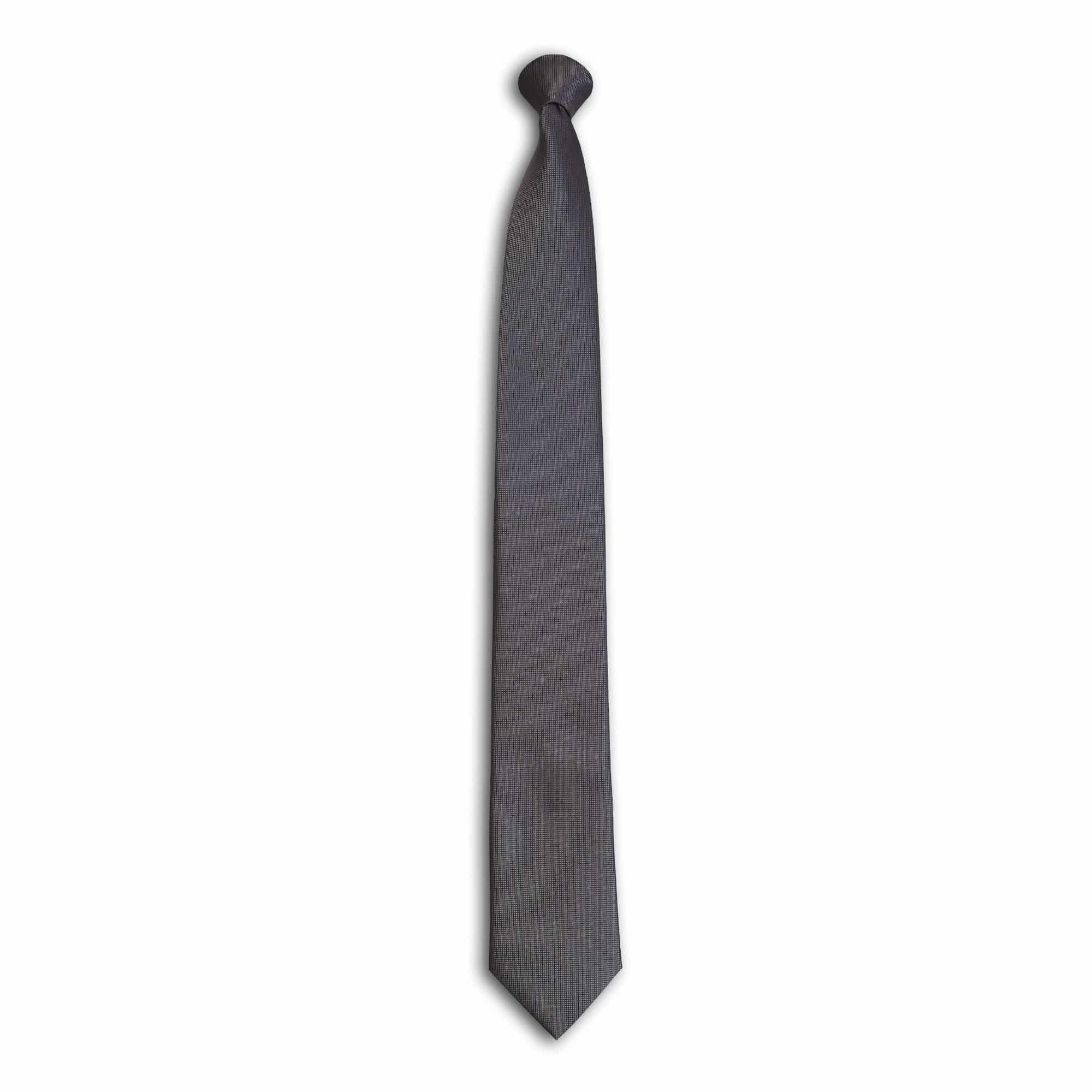 TextureWeaveTie Charcoal
