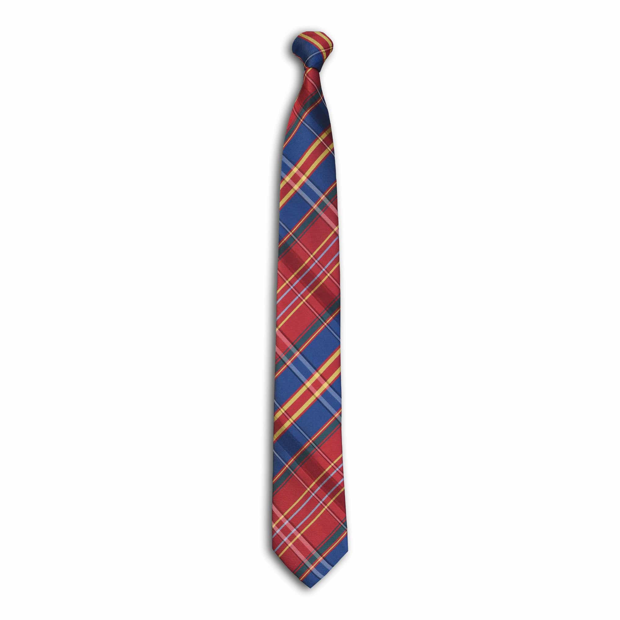 TartanPlaidTie Red/ClassicBlue