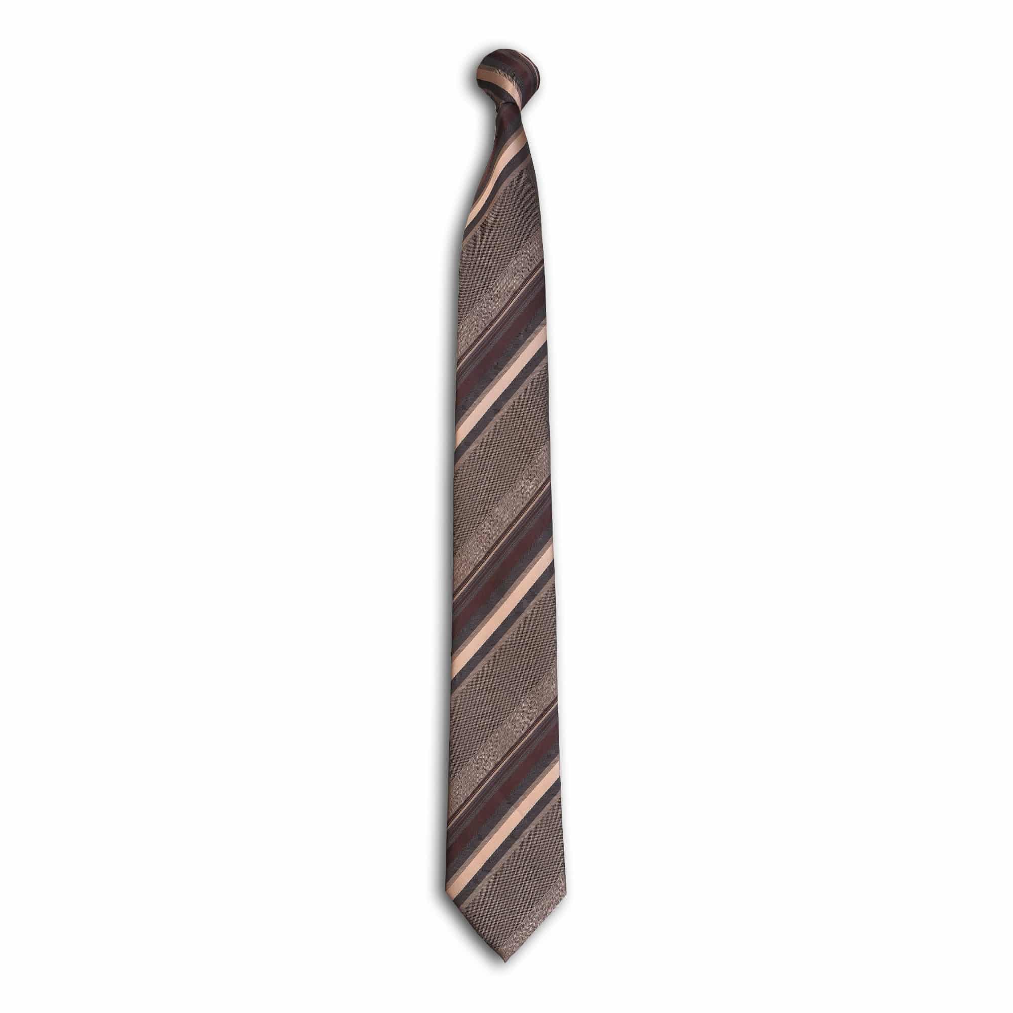 OmbreStripeTie Chocolate