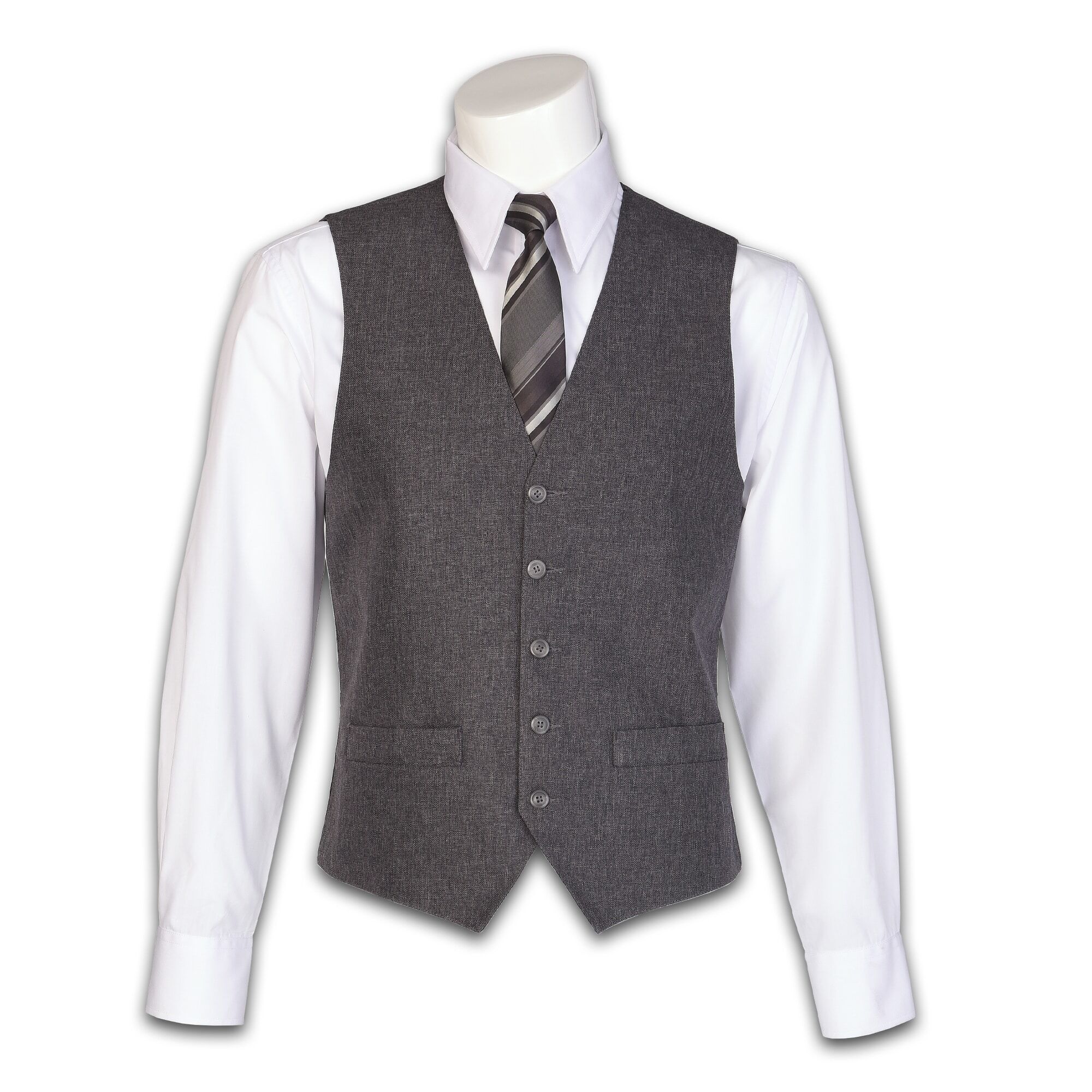 Men's Charcoal Heather Vest