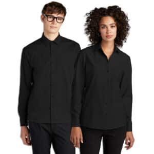 Long Sleeve Stretch Woven Shirt