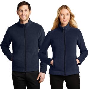 Port Authority® Ultra Warm Brushed Fleece Jacket w/Logo
