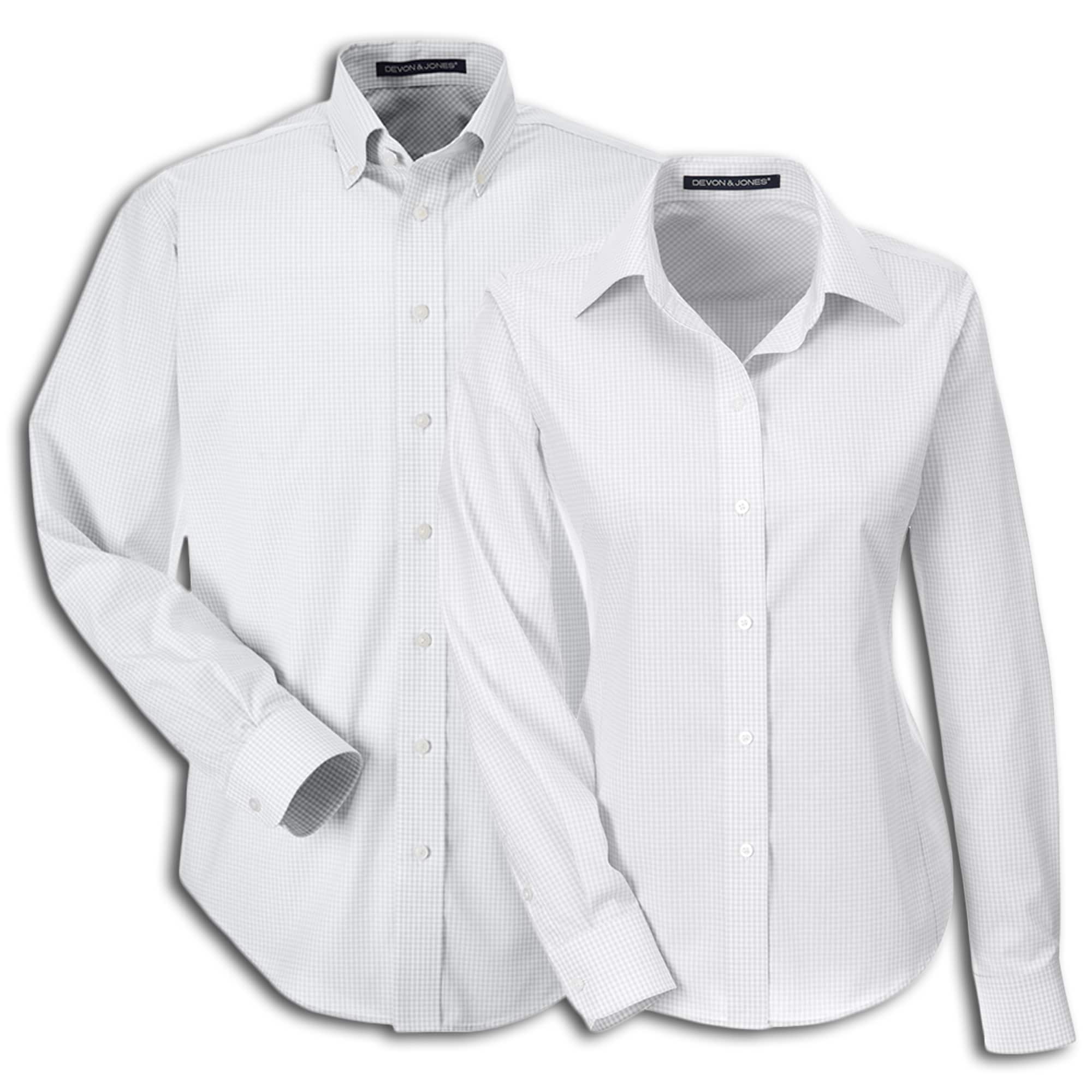 GinghamShirts Silver