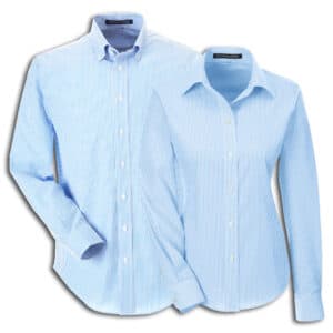 BankerStripeShirts FrenchBlue
